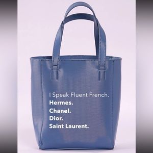 BECKY BUCKET BAG- Fluent French (Denim Blue)